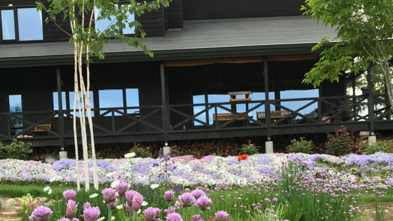 Ritz Garden Niji Guest House Biei Luaran gambar